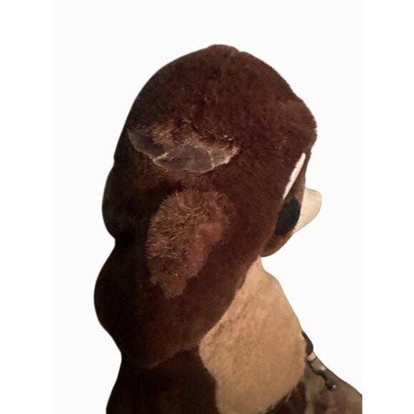 Arts toys Brown Plush beaver puppet With Toolbelt & Attached Plastic Tools - Picture 5 of 8